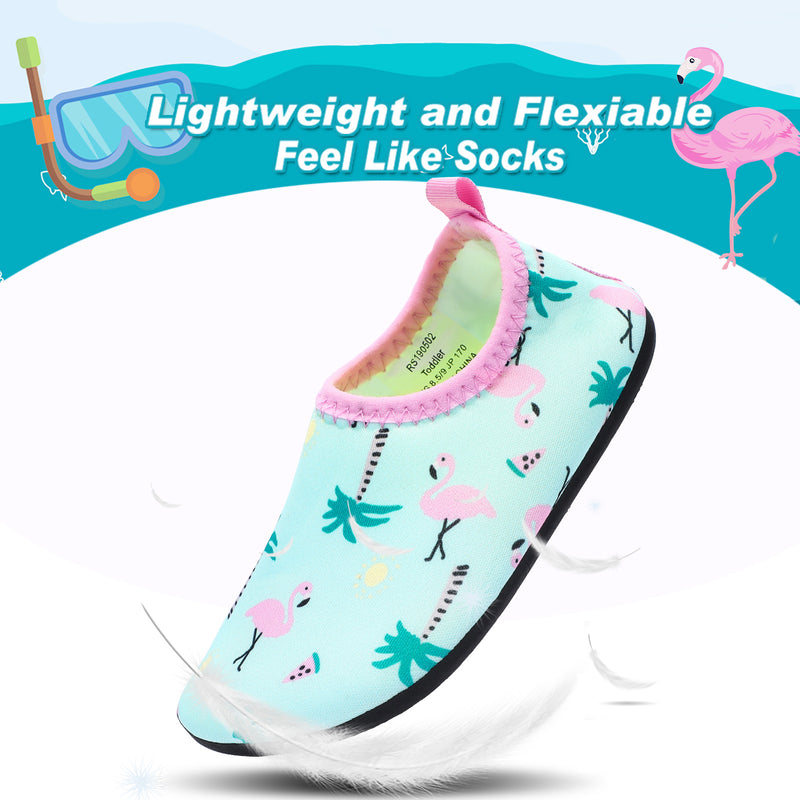 Ranly Smily Kids Boys Girls Quick-Dry Water Shoes