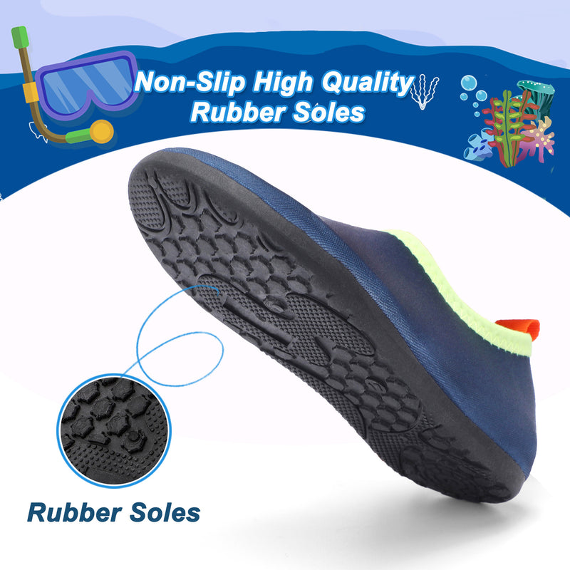Ranly Smily Kids Boys Girls Quick-Dry Water Shoes