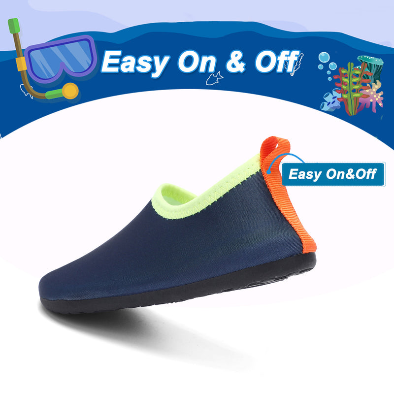 Ranly Smily Kids Boys Girls Quick-Dry Water Shoes