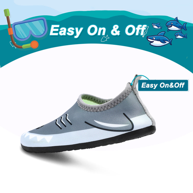 Ranly Smily Kids Boys Girls Quick-Dry Water Shoes