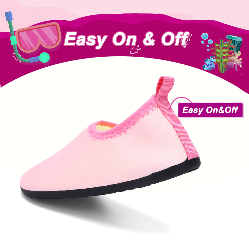 Ranly Smily Kids Boys Girls Quick-Dry Water Shoes