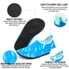 Hiitave Kids Water Shoes Non-Slip Beach Swim Barefoot Quick Dry Aqua Pool Socks for Boys & Girls Toddler