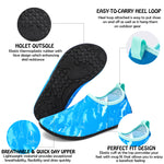 Hiitave Kids Water Shoes Non-Slip Beach Swim Barefoot Quick Dry Aqua Pool Socks for Boys & Girls Toddler