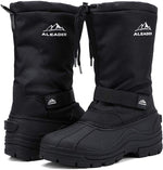 Aleader Men's Velcro Winter Snow Boots