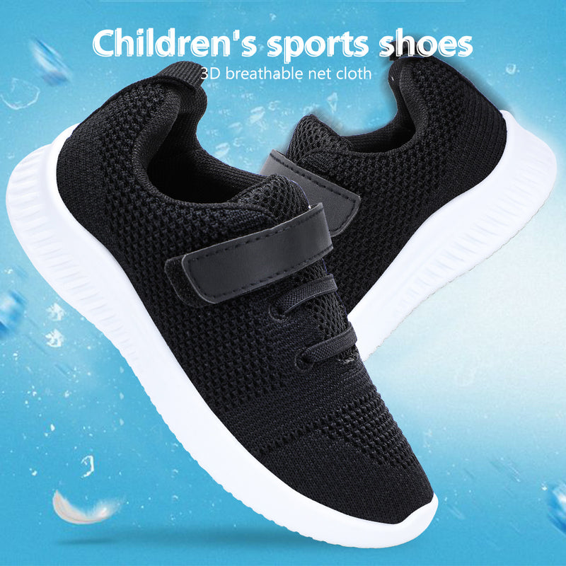 Nerteo Toddler Boys Tennis Shoes Kids Breathable Knit Sneaker