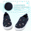 Okilol Toddler Shoes Slip On Canvas Sneakers for Boys