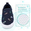 Okilol Toddler Shoes Slip On Canvas Sneakers for Boys