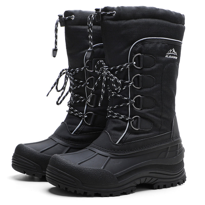 Aleader Men's Insulated Waterproof Winter Snow Boots