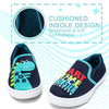 Okilol Toddler Shoes Slip On Canvas Sneakers for Boys