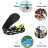 Hiitave Kids Water Shoes Non-Slip Beach Swim Barefoot Quick Dry Aqua Pool Socks for Boys & Girls Toddler