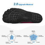 HIITAVE Water Shoes Barefoot Quick Dry Aqua Shoes Non Slip Breathable with Beach River Swim Pool Hiking for Men Women