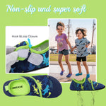 Hiitave Kids Water Shoes Non-Slip Beach Swim Barefoot Quick Dry Aqua Pool Socks for Boys & Girls Toddler