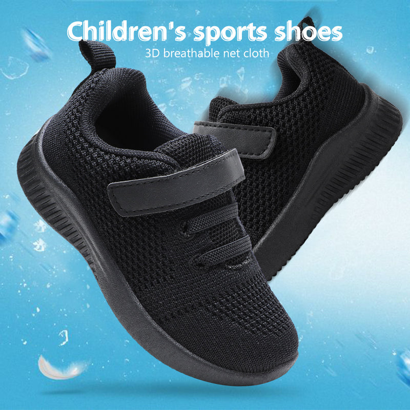 Nerteo Toddler Boys Tennis Shoes Kids Breathable Knit Sneaker