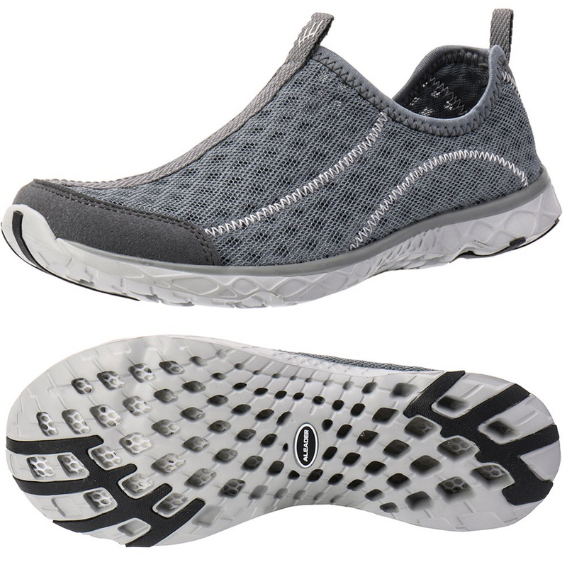 Aleader Men's Mesh Slip On Water Shoes
