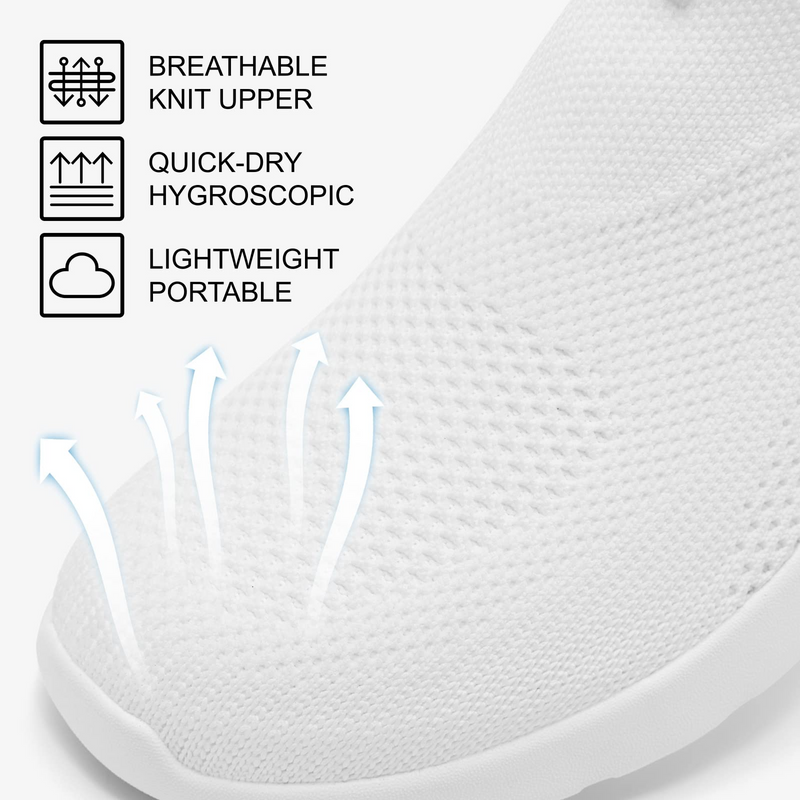 Aleader Women s Slip On Energycloud Walking Shoes Stretch Knit Sneake Shoes Best Buy