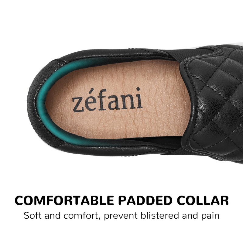 Zefani Women s Slip On Shoes Durable Canvas Sneakers Comfort Casual Shoes Best Buy