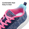 Zefani Women's Walking Shoes, Durable Athletic Shoes, Comfort Sneaker for Work, Travel, Commute