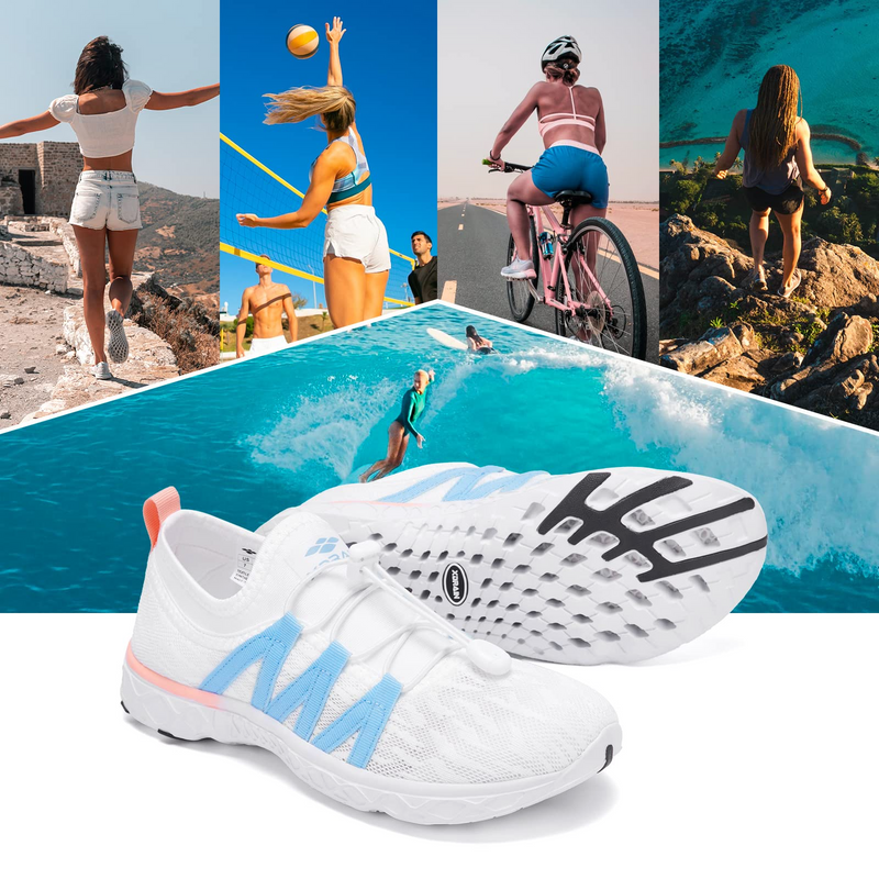 Aleader Women s Mesh Slip On Water Shoes Shoes Best Buy